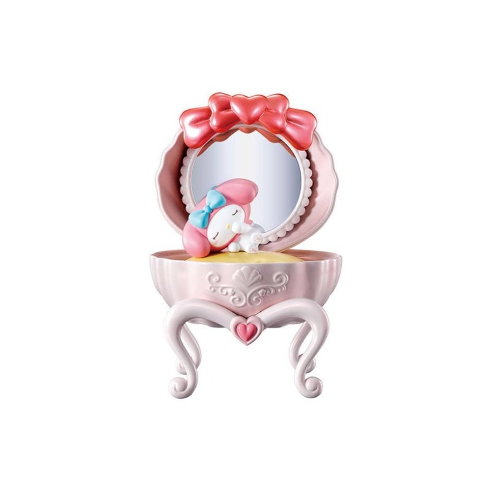 My Melody mini plastic seashell dresser jewelry case